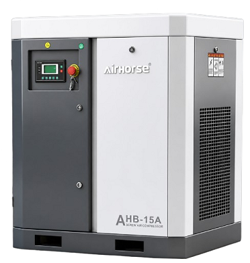 Industrial rotary screw air compressor